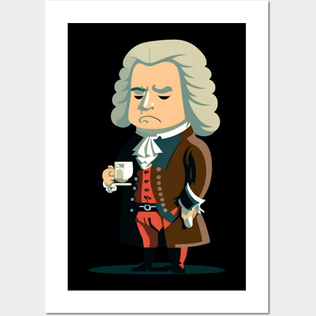 Bach and Coffee Wall Art by ClassicalMusicians